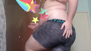 Gordão Branquelo De Sunga Preta Do Exército thumbnail