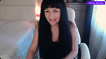 Sweet little titty jessy chair strip teasin' & pussy pleasin'