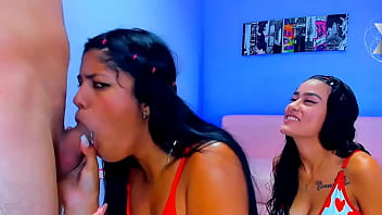 Sloppy deepthroat of a slut with her stepbrother