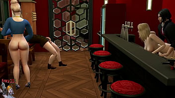 Too many blondes fucked in bar