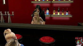 Too many blondes fucked in bar
