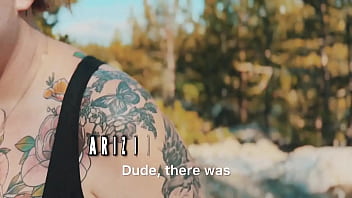 Bts after a huge outdoor facial with geraldbottomsxx captions for your convenience