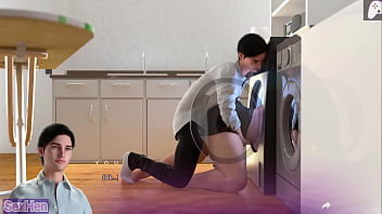 Stepmom Asks For My Help But I Take Out My Big Dick And Masturbate Cumming On Big Ass Hentai Game P1 thumbnail