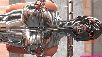 Metal bondage by a cruel sister 3d bdsm comic animation
