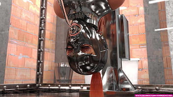 Metal bondage by a cruel sister 3d bdsm comic animation