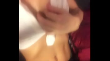 Slut wife mom teen blonde sexy plays with pussy