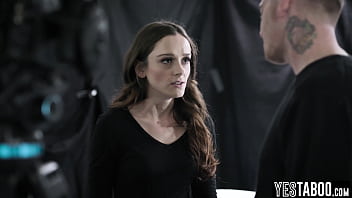 Cunning horny boyfriend asks gf's stepdad for ransom by fucking her on tape