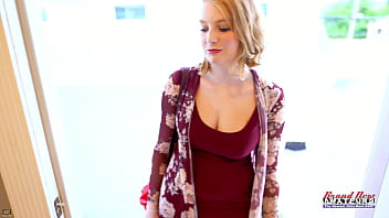 Lovely blonde astrid masturbates and gets her wet pussy and mouth fucked