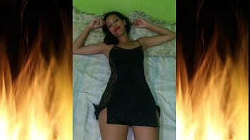 Jade waiting for her husband's friend to arrive for a nice game part 02