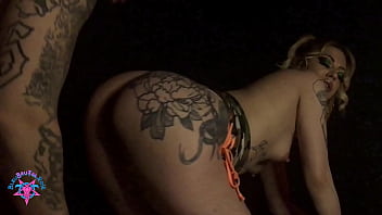 Bleubrutalrose boot camp hot slutty blonde pawg milf with tattoos getting fucked hard after sucking a huge big cock and having her ass and pussy eated