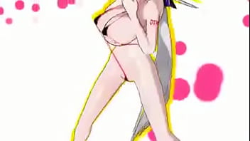 Bailarina japonesa tetona