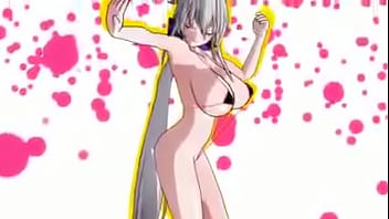 Bailarina japonesa tetona