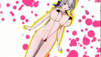 Bailarina japonesa tetona