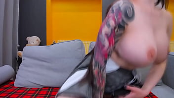 She gasps every pulse of the toy sending waves of pleasure