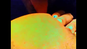 Sloppy slurp on titty