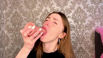 Great blowjob and hard standing sex