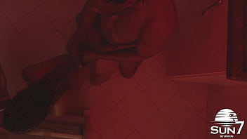 The ghost of sex was haunting the house he decided to fuck the slut who was crazy for dick clarkes and lua baiana halloween