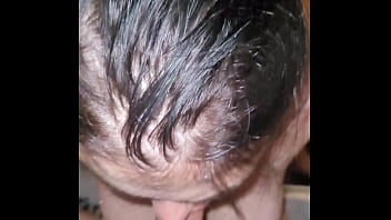 After a foot massage my stepsister wanted to take my dick to her mouth she love my dick cum in her mouth