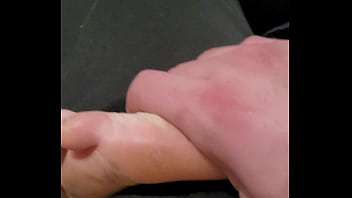 After a foot massage my stepsister wanted to take my dick to her mouth she love my dick cum in her mouth