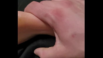 After a foot massage my stepsister wanted to take my dick to her mouth she love my dick cum in her mouth