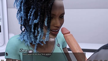 Stranded in space #76 hot blowjob by vitiligo girl