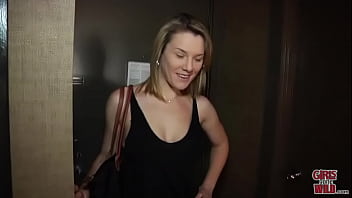 Blonde masturbates until she cums