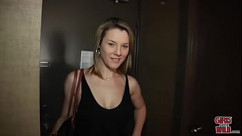 Blonde masturbates until she cums