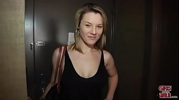 Blonde masturbates until she cums