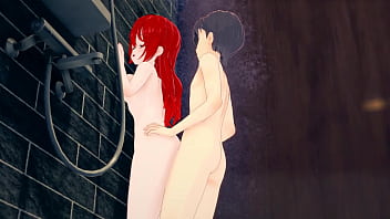 Me and my girlfriend in bathroom