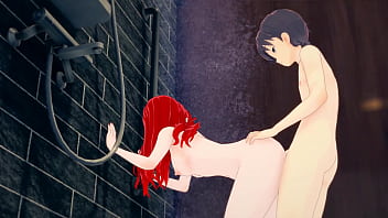 Me and my girlfriend in bathroom Me and my girlfriend in bathroom
