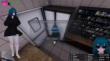 Secret flasher manaka quests in store voyeur game