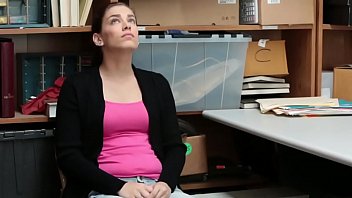 Teen bobbi dylan gets roughly banged for theft