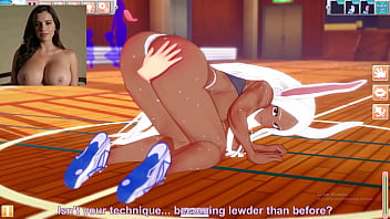 Coneja my hero acdemy econ ropa de gimnasia multiorgasmos