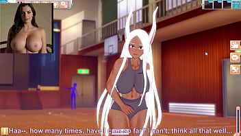 Coneja my hero acdemy econ ropa de gimnasia multiorgasmos