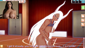 Coneja my hero acdemy econ ropa de gimnasia multiorgasmos