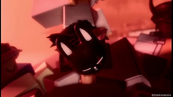 Bunny mask girl sucks dick