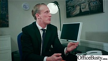 Round big tits girl candi kayne get banged in office clip18