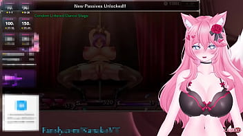 Horny catgirl kanakovt gets vibed & teased before using her sex machine & cumming for viewers