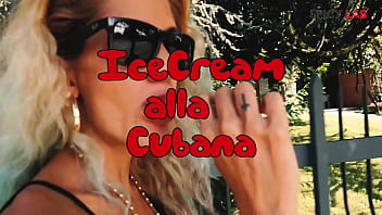 Ice creamy cum for cuba