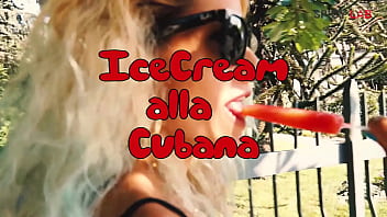 Ice creamy cum for cuba