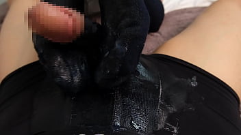 かわいい制服女子の紺ソックス 足コキ&足舐めプレイ #素人 #靴下コキ #m男 #美脚 #足フェチ