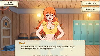 Lusty buccaneers parody hentai game ep 3 first paid blowjob for nami