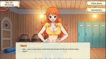 Lusty buccaneers parody hentai game ep 3 first paid blowjob for nami