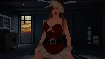 The girl gave in the new year