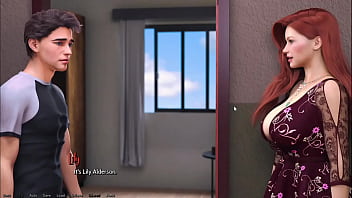 Teen fuck with lonely milf