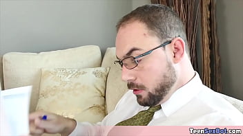 Cute teenie wants to try taboo fuck