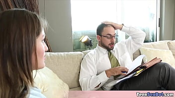 Cute teenie wants to try taboo fuck