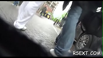 Brunette amber's vag stretched wide