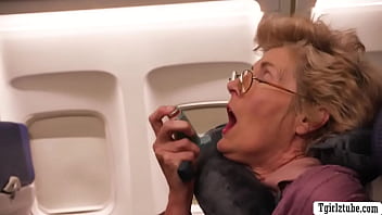 Big Tits Codi Vore Grabs The Shecock Of Flightattendant Ariel Demure And Suck It Passionately thumbnail