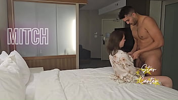 Deep throating the obnoxious hotel neighbor Deep throating the obnoxious hotel neighbor